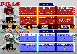 Sega Madden NFL 95 Games