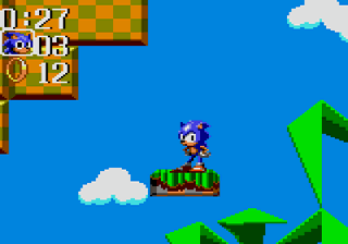 Sonic Chaos Sega Master System game
